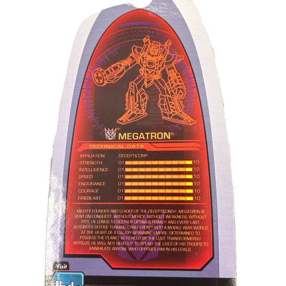 Megatron Hasbro Titanium Series Die Cast Transformer 2006 Action Figure Toy *NEW - Picture 5 of 6